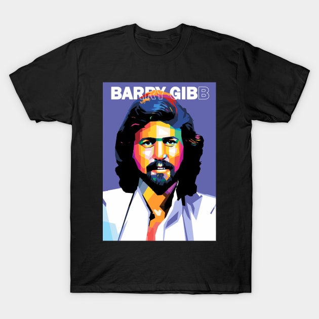 Barry Gibb T-Shirt by Wijaya6661